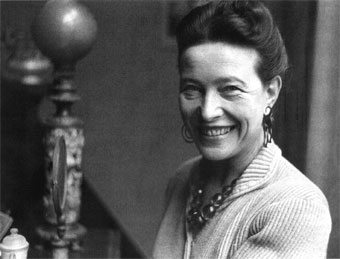¿Cuál fue el papel que desmpeñó Simone de Beauvoir?