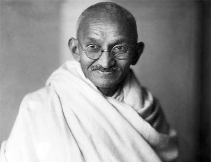 Resultado de imagen de mahatma gandhi