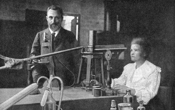 Resultado de imagen de marie curie radiactividad