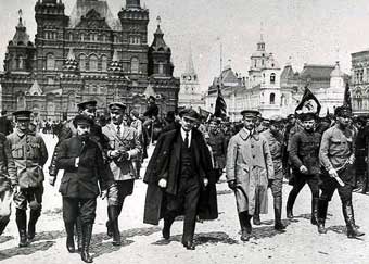 lenin en plaza roja