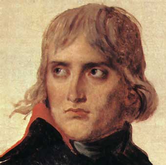 Un joven Napoleón Bonaparte