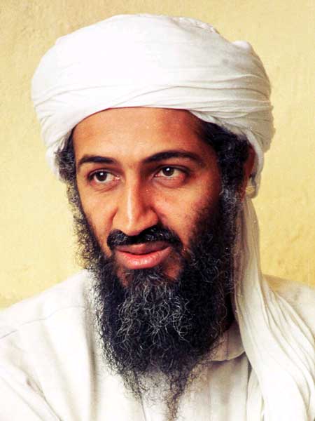 bin laden and george bush. our man George Bush