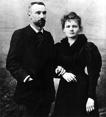 Resultado de imagen de marie curie y pierre