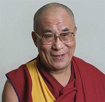 Fotograf�a actual del Dalai Lama
