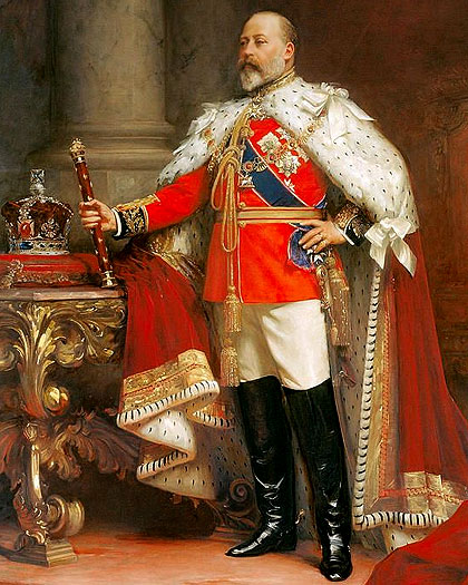 Resultado de imagen para Fotos de coronaciÃ³n del rey Eduardo VII