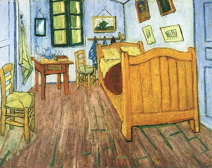 La habitación de Van Gogh en Arlés (1889)