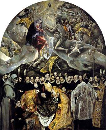 El entierro del Conde Orgaz (1587), de El Greco