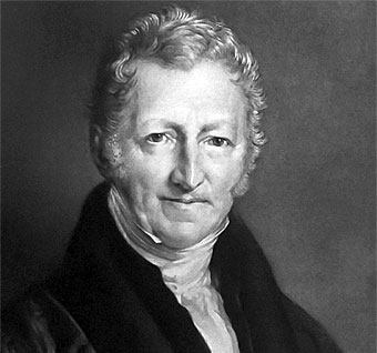 Resultado de imagen para robert malthus