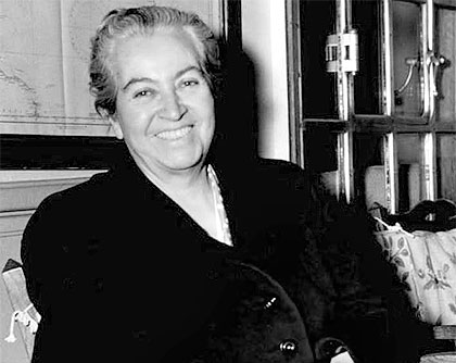 Biografia de Gabriela Mistral