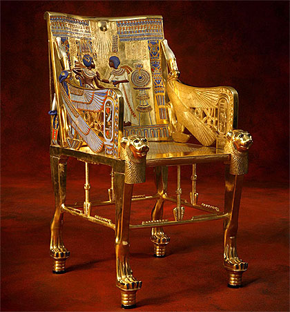 Tutankamón Tutankamon_trono
