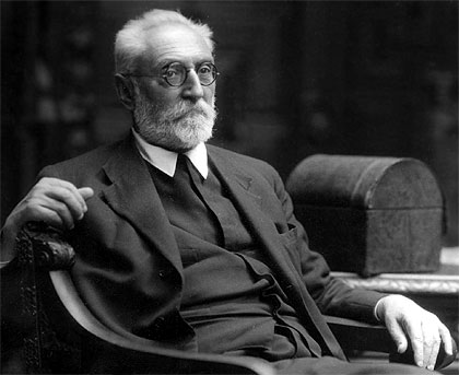 An image of the spanish writter miguel de unamuno