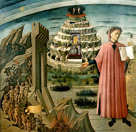 El viaje al Infierno de Dante Alighieri según obras de arte