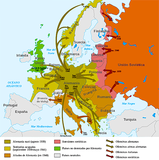 La Segunda Guerra Mundial